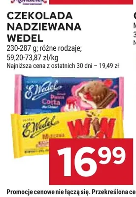 Czekolada nadziewana promocja w Stokrotka