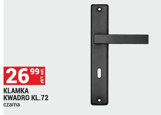 Klamka KWADRO KL.72 promocja w Merkury Market
