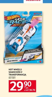 Samochód z transformacją HOT WHEELS promocja w Selgros