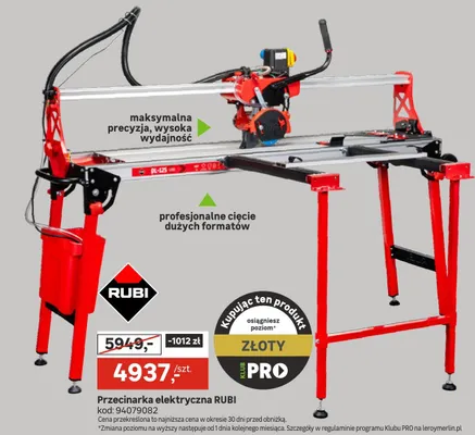 Przecinarka elektryczna promocja w Leroy Merlin