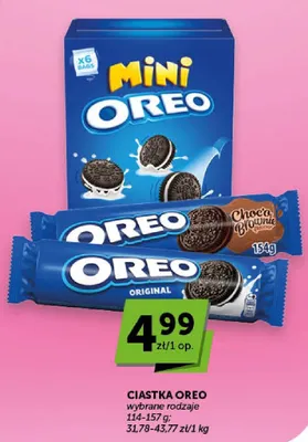 Ciastka oreo promocja w ABC