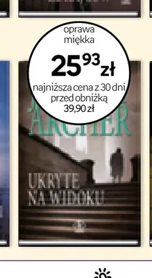 Książka Ukryte na widoku Jeffrey Archer promocja w Empik
