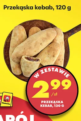 Przekąska kebab promocja w Biedronka
