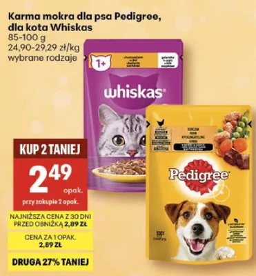 Karma mokra dla psa promocja w Delikatesy Centrum