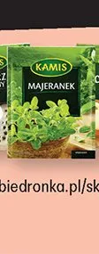 Przyprawa majeranek Kamis promocja w Biedronka