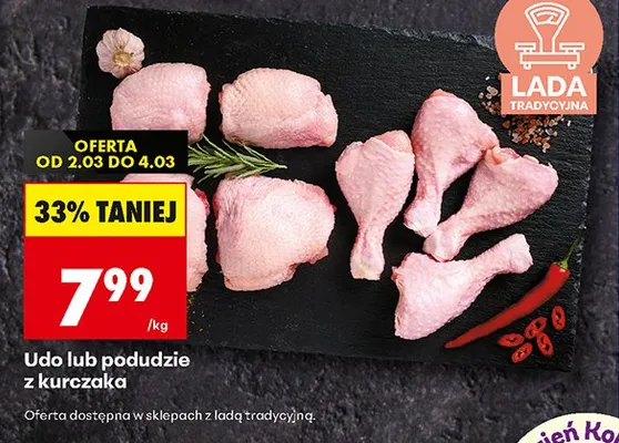 Udo lub podudzie z kurczaka promocja w Biedronka