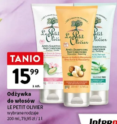 Odżywka do włosów wybrane rodzaje promocja w Intermarche