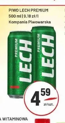 Piwo Lech Premium promocja w Sedal