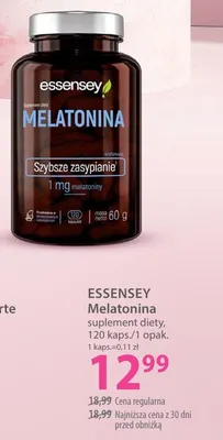 Suplement diety Melatonina promocja w Hebe