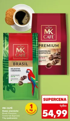 Kawa ziarnista MK Café Brasil promocja w Kaufland