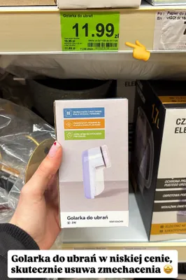 Golarka do ubrań promocja w Dino