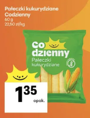 Pałeczki kukurydziane Codzienny promocja w Delikatesy Centrum