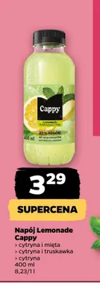Napój Lemonade Cappy cytryna i mięta, cytryna i truskawka, cytryna promocja w Netto
