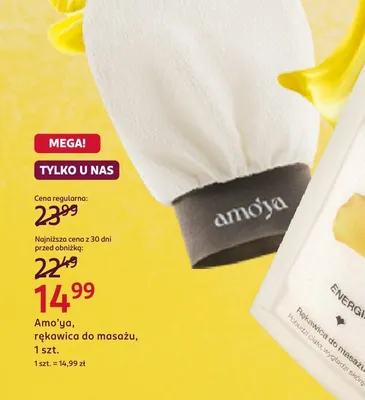Rękawica do masażu promocja w Rossmann