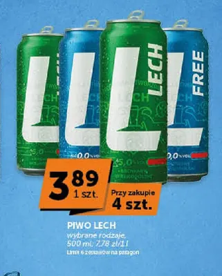 Piwo Lech promocja w ABC