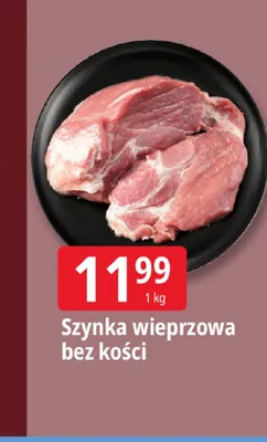 Szynka wieprzowa bez kości promocja w Leclerc
