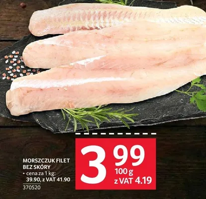 Filet morszczuk bez skóry promocja w Selgros