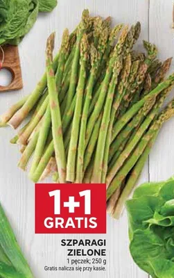 Szparagi zielone promocja w Stokrotka