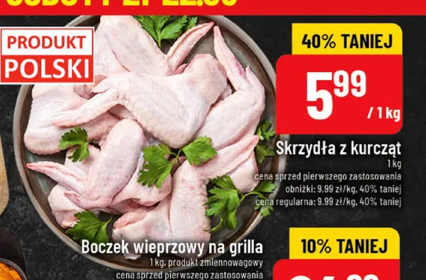 Skrzydła z kurcząt promocja w POLOmarket