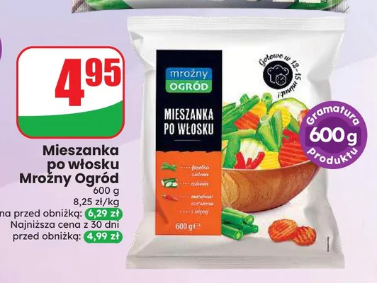 Mieszanka po włosku Mroźny Ogród promocja w Dino