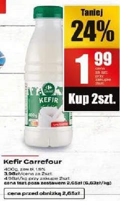 Kefir promocja w Supeco