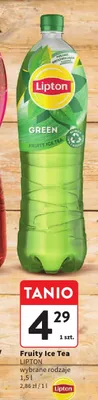 Fruity Ice Tea Lipton wybrane rodzaje 1,5l promocja w Intermarche