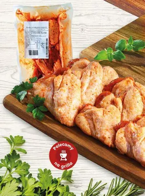 Skrzydło z kurczaka na grill w marynacie Agro Rydzyna promocja w Dino