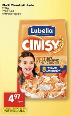 Płatki Mlekołaki wybrane rodzaje promocja w Delikatesy Centrum