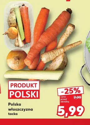 Włoszczyzna polska promocja w Kaufland