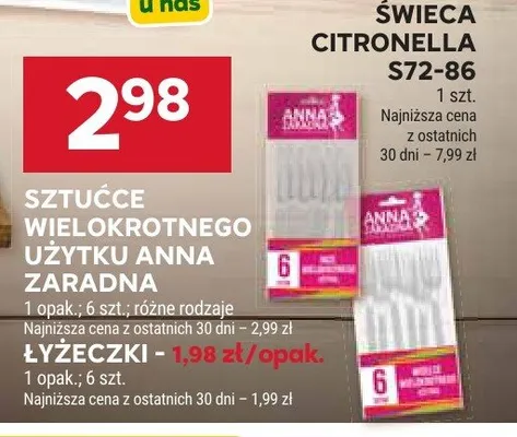 Sztućce wielokrotnego użytku Anna Zaradna promocja w Stokrotka