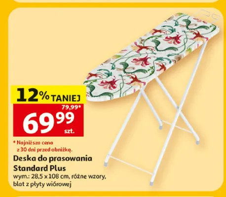 Deska do prasowania Standard Plus promocja w Auchan