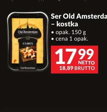 Ser w kostce Old Amsterdam promocja w Makro