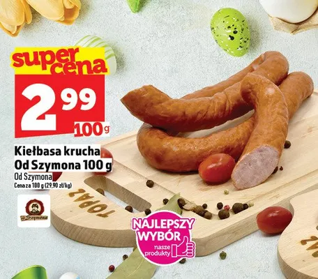 Kiełbasa krucha promocja w TOPAZ