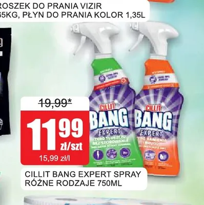 Spray czyszczący Cillit Bang Expert Zero Kamienia promocja w Bingo