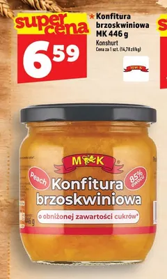 Konfitura brzoskwiniowa MK promocja w TOPAZ