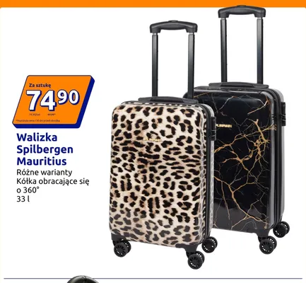 Walizka Spilbergen Mauritius 33 l promocja w Action