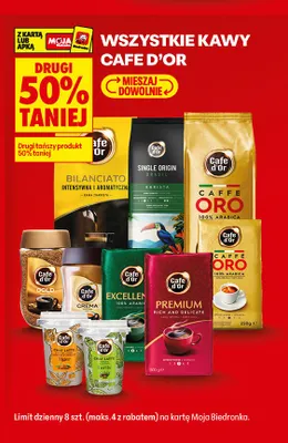 Kawa mielona Cafe d'Or Caffe Oro promocja w Biedronka