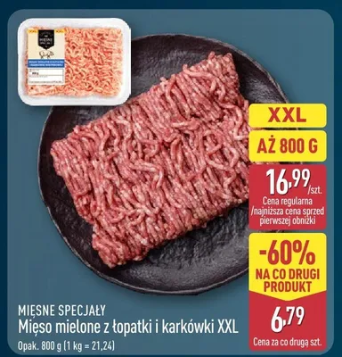 Mięso mielone promocja w Aldi