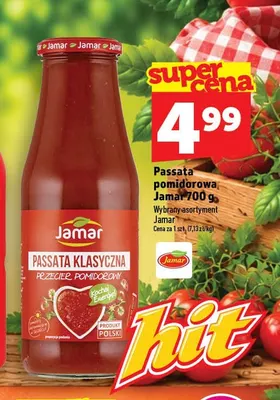 Passata pomidorowa Jamar promocja w TOPAZ
