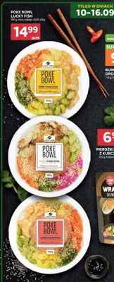 Poke Bowl Shrimp Vitamin Edition Lucky Fish promocja w Stokrotka