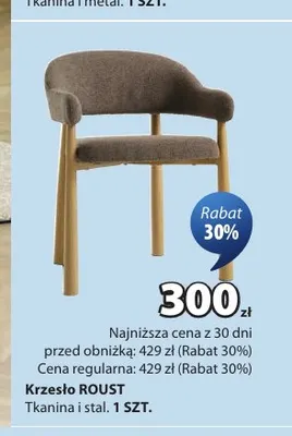 Krzesło Roust promocja w Jysk