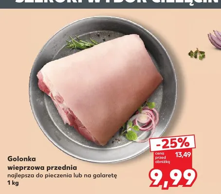 Golonka wieprzowa przednia promocja w Kaufland