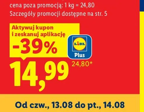 Filety z piersi kurczaka XXL Rzeźnik promocja w Lidl