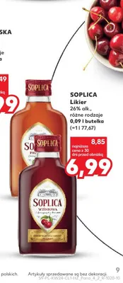 Likier Soplica Pigwowa promocja w Kaufland