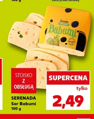 Ser Babumi Serenada promocja w Kaufland