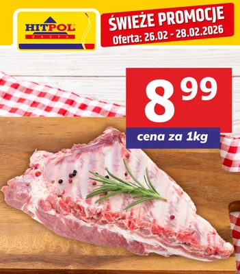 Żeberka wieprzowe promocja w Hitpol