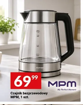 Czajnik bezprzewodowy MPM promocja w Twój Market