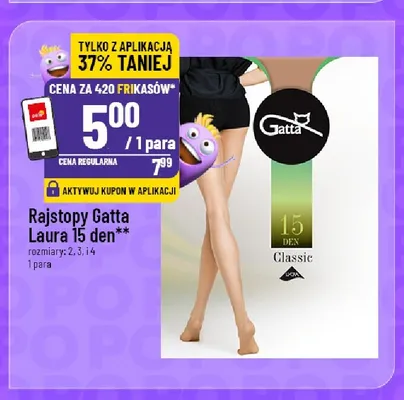 Rajstopy Gatta Laura 15 den promocja w POLOmarket