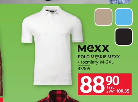 Polo męskie Mexx promocja w Selgros