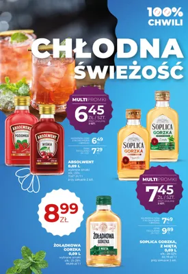 Wódka Żołądkowa Gorzka z miętą promocja w Duży Ben